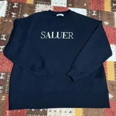 (新品)chocol raffine robeのトレーナー 裏起毛 ネイビー