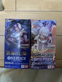 【新品未開封boxテープ付き】蒼海の七傑 エッグヘッドクライシス　各1ボックス