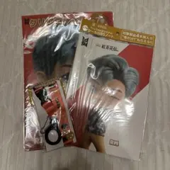 TinyTAN 紅茶花伝 RM ノート クリアファイル ネックストラップのサムネイル
