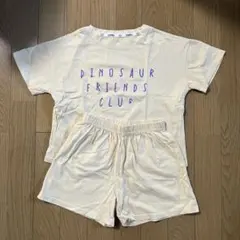 セットアップ　恐竜　半袖　半ズボン