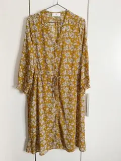 r.p.s 花柄 ロングワンピース