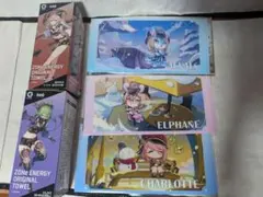 原神 ZONE×原神コラボ クールタオル 煙緋 久岐忍　箱なし チケットファイル