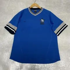 90s NIKE ゲームシャツ 白黒 M madeinUK サッカーNIKE 90s NIKE game shirts s/s jersey M | Clout