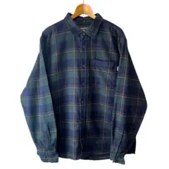 00’s EddieBauer ネルシャツ ブラックウォッチ XXL 古着