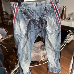 GIRBAUDクロップドデニムパンツ