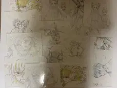 鬼滅の刃 ufotable DVD 特典 複製原画 立志編 無限列車編 35枚