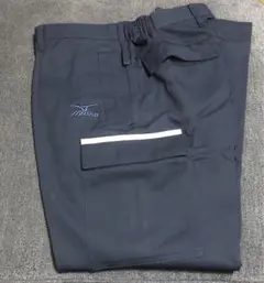 MIZUNO⭐️ワークパンツ　カーゴ　作業　ネイビー　BL ゆったり