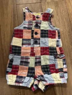 OLD NAVY チェック柄ロンパース70 3-6 mos