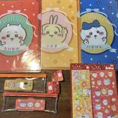 ちいかわ　キャンドゥ　クリアファイル　ペンケース　シール