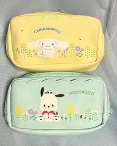 サンリオ シナモン シナモロール ポチャッコ ポーチ くじ 2点 まとめ売り