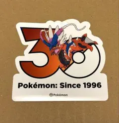 韓国限定　ポケモン　ポップアップ　30周年ステッカー　グラードン 韓国限定】ポケモン30周年 ポップアップ グラードン - メルカリ