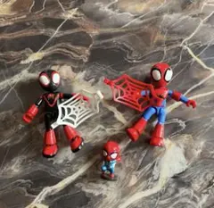 スパイダーマン　フィギュア　2点セットプラスおまけ1点