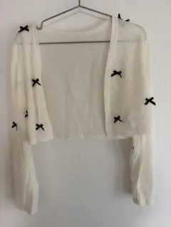 SHEIN Dazy リボン ボレロ カーディガン