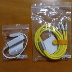 3.5mmオーディオケーブル イエロー RCAコネクタ