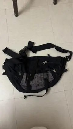 adidas ショルダーバッグ 黒/グレー