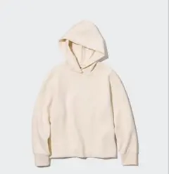 UNIQLO ユニクロ　ドライスウェットプルパーカ（長袖）　オフホワイト　18