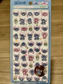 スティッチ　ボンボンドロップシールミニ　ボンドロミニ