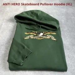 【美品XL】 ANTI HERO スケートボード プルオーバーフーディー SK8