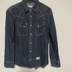 Stooge & Co. ダークデニム ウエスタンシャツ