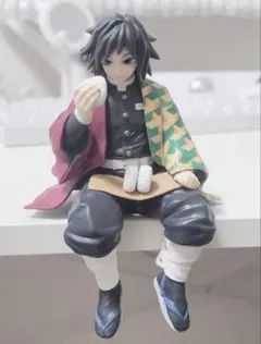 鬼滅の刃　冨岡義勇　フィギュア　ちょこのせ　おにぎり　SEGA