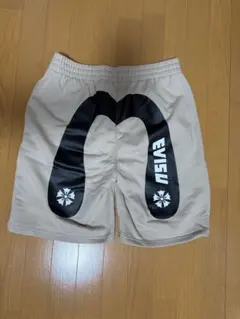 新品 EVISU エヴィス スウェット ショートパンツ ブラック M - メルカリ