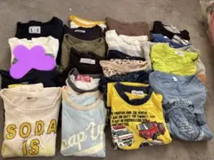 多色 グラフィックプリント Tシャツ 100cm~