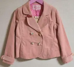 新品 未使用 タグ付メゾピアノ mezzo piano ジャケット 120cm