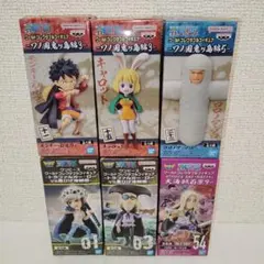 【未開封品】ONE PIECE ワールドコレクタブルフィギュア ×6点セット