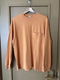 ユニクロ ウォッシュコットンクルーネックTシャツ　Mサイズ