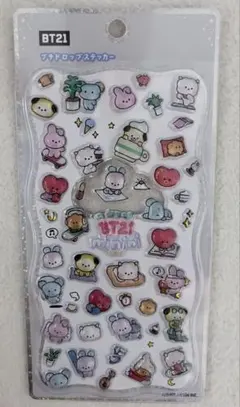 BT21 キャラクターシールセット　プチドロ