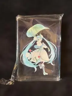 新品未開封】初音ミク 雪ミク 2015 アクリルブロック - メルカリ