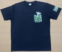 IGNIO 迷彩柄ポケットTシャツ Lサイズ