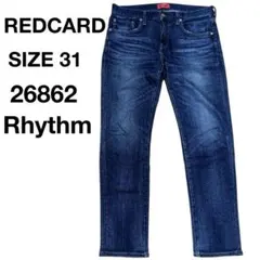 REDCARD レッドカード Rhythm メンズ 31 スリムテーパード