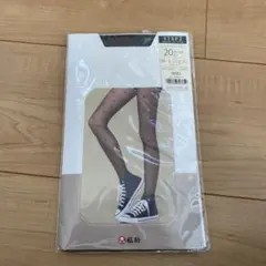 FRANTICA トゥインクルスター 20デニール M-L コークグレー