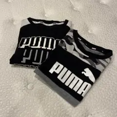 PUMA 長袖、半袖Tシャツ 2枚セット