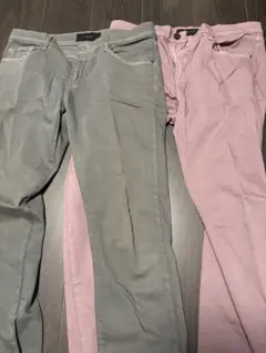 J BRAND スキニーデニム 2本セット グレー ピンク　33インチのサムネイル
