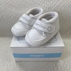 familiar ファーストシューズ 室内用 12.5cm ホワイト