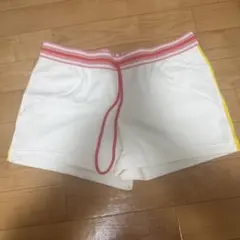 나이키 쇼츠 화이트/핑크/옐로우