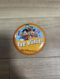 Walt Disney World 1st Visit! 缶バッジ　フロリダ