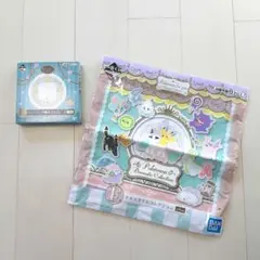 ポケモン 一番くじ テキスタイルコレクション アンティーク風ガラスプレート