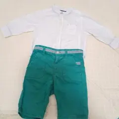 オバイビ セレモニー フォーマル シャツ パンツ 80 男の子