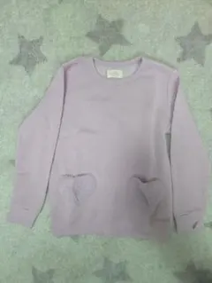 Elfindoll CLASSIC 薄紫 トレーナー ハートポケット