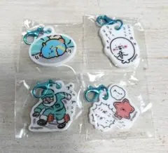 ナガノキャラクターズ アザラシたちのアクリルチャーム　4個セット