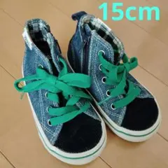 VANSハイカットスニーカー 15cm