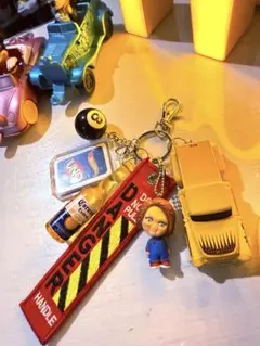 チャッキー ❤️ホットウィール　UNO コロナビール　じゃらじゃらキーホルダー