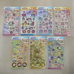 新品未使用 サンリオキャラクターズ　キラっとシール 7枚 seria購入