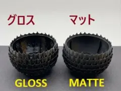 3Dプリント鉢 鱗ポット2A(3号サイズ_マット)のサムネイル