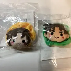 名探偵コナン　セガ　ラッキーくじ　マスコット付きシュシュ　服部平次　遠山和葉