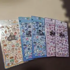 『正規品』プチドロップステッカー 5枚セット