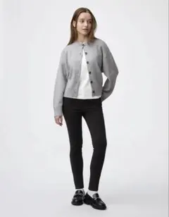 GU ジーユー ウルトラストレッチスキニージーンズ ブラック 67